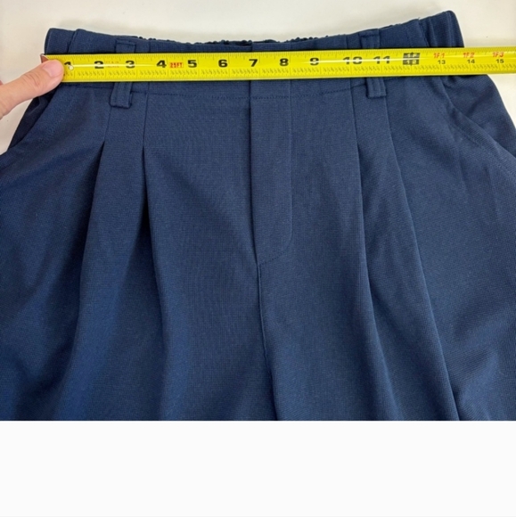 Halara Pants dark blue Wide Leg size Medium Petite - Picture 3 of 6